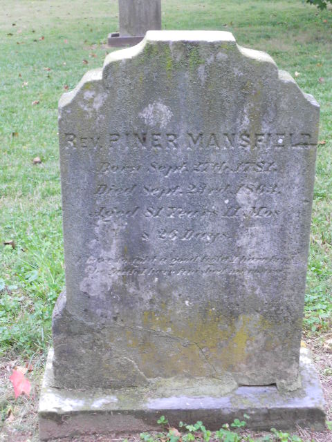 Rev Piner Mansfield