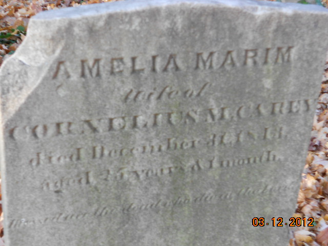 Amelia <i>Marim</i> Carey
