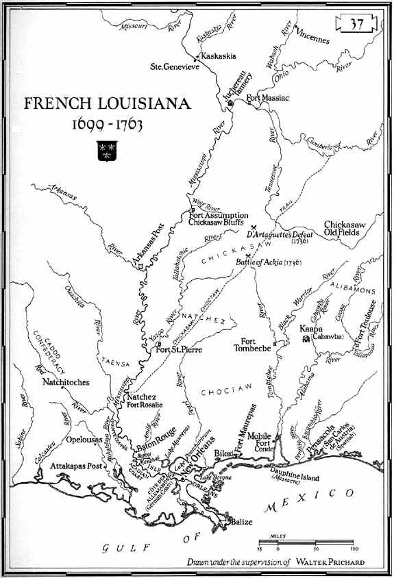 1699-1763 French Louisiana