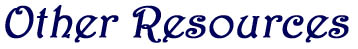 Other Resources